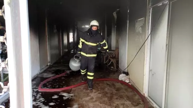 Son dakika... Pasajda korkutan yangın Son dakika... Pasajda korkutan yangın