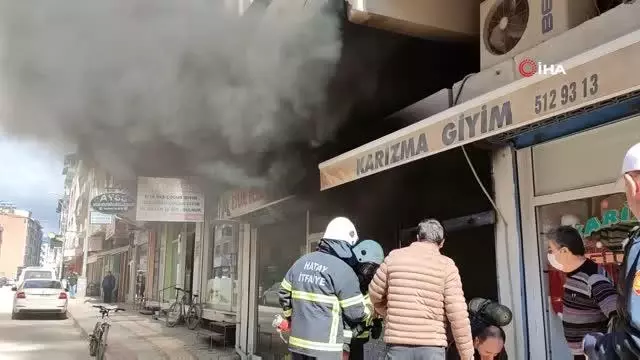 Son dakika... Pasajda korkutan yangın Son dakika... Pasajda korkutan yangın