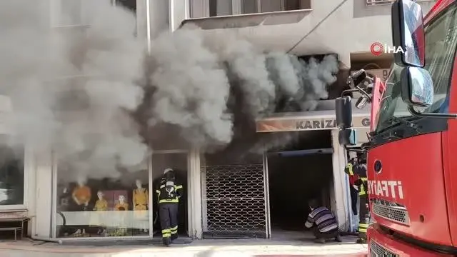 Son dakika... Pasajda korkutan yangın Son dakika... Pasajda korkutan yangın