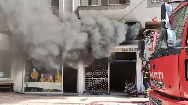 Son dakika... Pasajda korkutan yangın Son dakika... Pasajda korkutan yangın