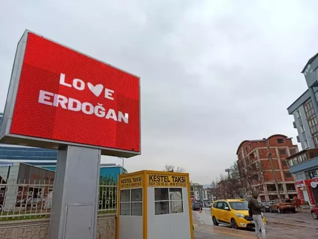 'Stop Erdoğan' skandalına Kestel Belediyesi'nden yanıt