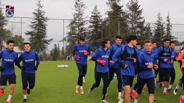 Trabzonspor, Alanyaspor maçının hazırlıklarına başladı Trabzonspor, Alanyaspor maçının hazırlıklarına başladı