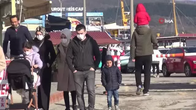 Amasra'da kısıtlamanın kalkmasıyla hareketlilik başladı Amasra'da kısıtlamanın kalkmasıyla hareketlilik başladı