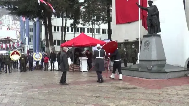 Artvin'in düşman işgalinden kurtuluşunun 100'üncü yıl dönümü törenle kutlandı. Artvin'in düşman işgalinden kurtuluşunun 100'üncü yıl dönümü törenle kutlandı.
