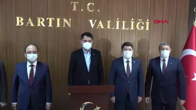 BARTIN Bakan Kurum: Depremi biz terörle mücadele gibi önemsiyoruz BARTIN Bakan Kurum: Depremi biz terörle mücadele gibi önemsiyoruz