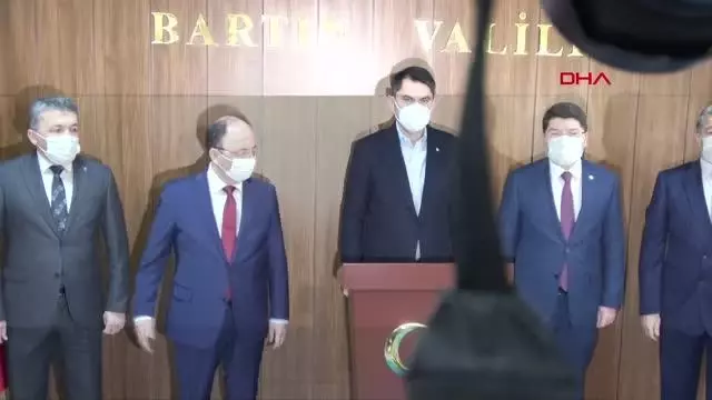 BARTIN Bakan Kurum: Depremi biz terörle mücadele gibi önemsiyoruz BARTIN Bakan Kurum: Depremi biz terörle mücadele gibi önemsiyoruz