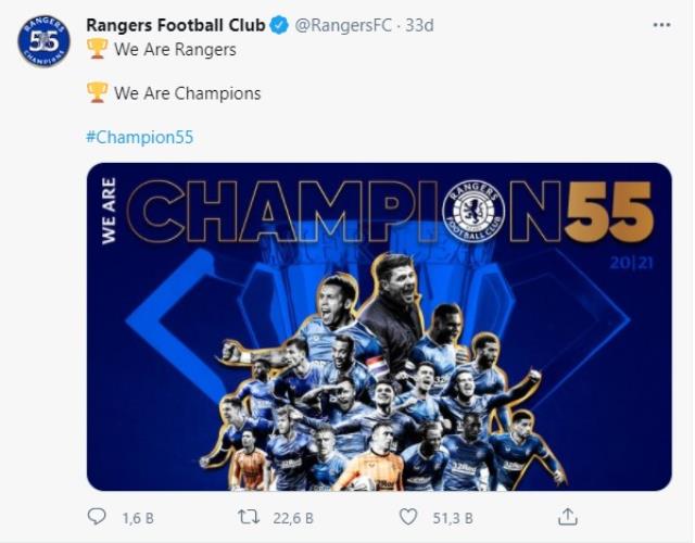 Celtic embargo in Scotland is broken!  Rangers reach championship 10 years later
