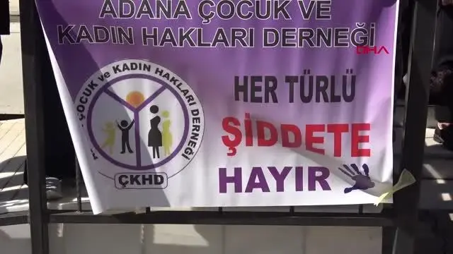 ADANA Şiddet mağduru kadınlar için sergi düzenlendi ADANA Şiddet mağduru kadınlar için sergi düzenlendi