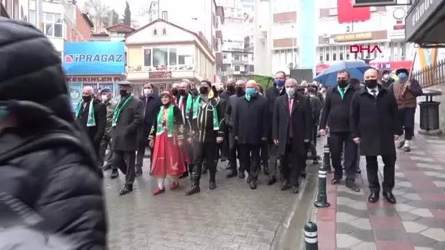 Artvin'in düşman işgalinden kurtuluşu törenle kutlandı Artvin'in düşman işgalinden kurtuluşu törenle kutlandı