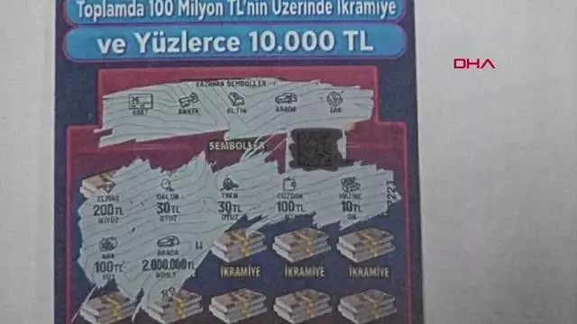 Son dakika haberi | AYDIN 'Kazı Kazan Para Yağmuru'nda Aydınlı gence 2 milyon liralık büyük ikramiye Son dakika haberi | AYDIN 'Kazı Kazan Para Yağmuru'nda Aydınlı gence 2 milyon liralık büyük ikramiye