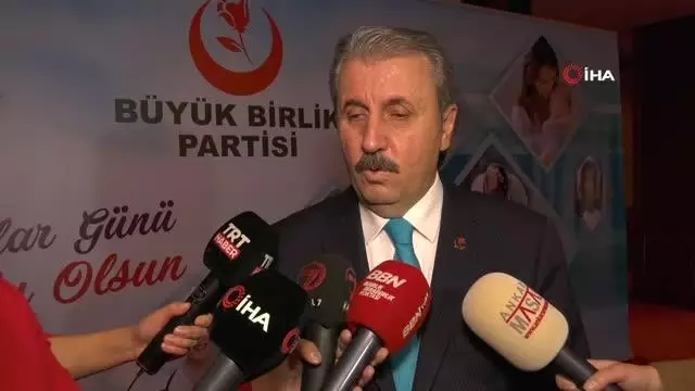 Son dakika haber... - BBP Genel Başkanı Destici'den İmamoğlu'na Kadınlar Günü tepkisi-Başkan Destici: 'İstanbul Büyükşehir Belediye Başkanı'nın Pervin Buldan'ı... Son dakika haber... - BBP Genel Başkanı Destici'den İmamoğlu'na Kadınlar Günü tepkisi-Başkan Destici: 'İstanbul Büyükşehir Belediye Başkanı'nın Pervin Buldan'ı...