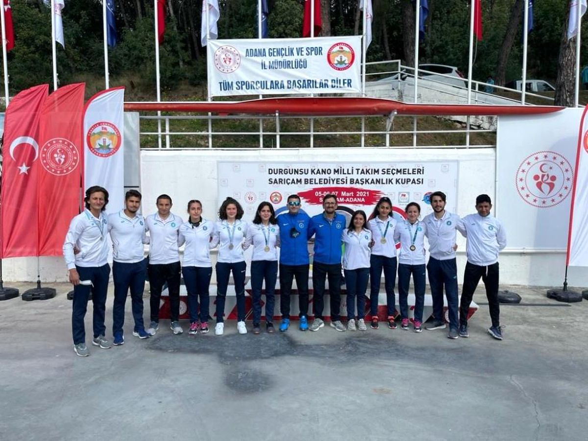 Bursa Büyükşehir Belediyespor Kano Takımı'ndan büyük başarı