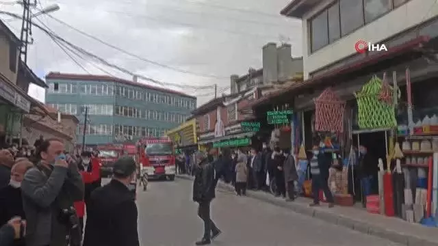 Son dakika haberi | Çorum'da iş yerinde korkutan yangın Son dakika haberi | Çorum'da iş yerinde korkutan yangın