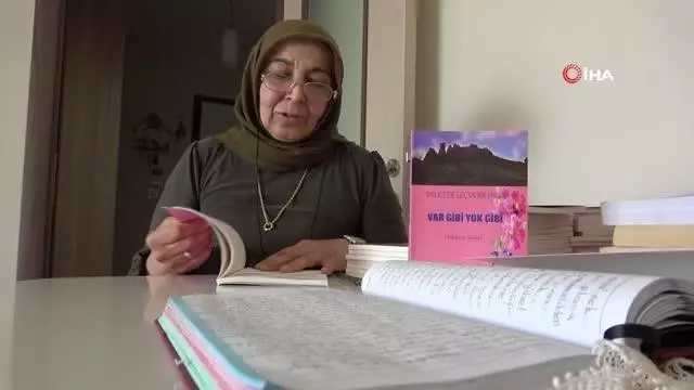 Eğitim aşkı yarım kaldı, yılmadı 65 yaşında kitap yazdı Eğitim aşkı yarım kaldı, yılmadı 65 yaşında kitap yazdı