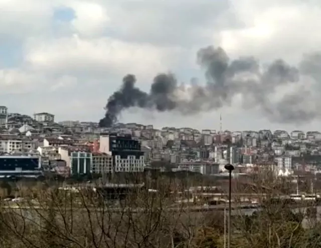 Eyüpsultan'da korkutan yangın Eyüpsultan'da korkutan yangın