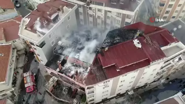 Eyüpsultan'da korkutan yangın Eyüpsultan'da korkutan yangın