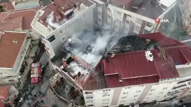 Eyüpsultan'da korkutan yangın Eyüpsultan'da korkutan yangın