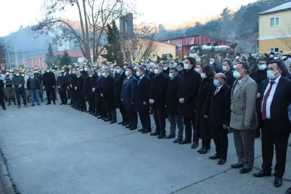 Grizu faciasında ölen 103 maden işçisi anıldı Grizu faciasında ölen 103 maden işçisi anıldı