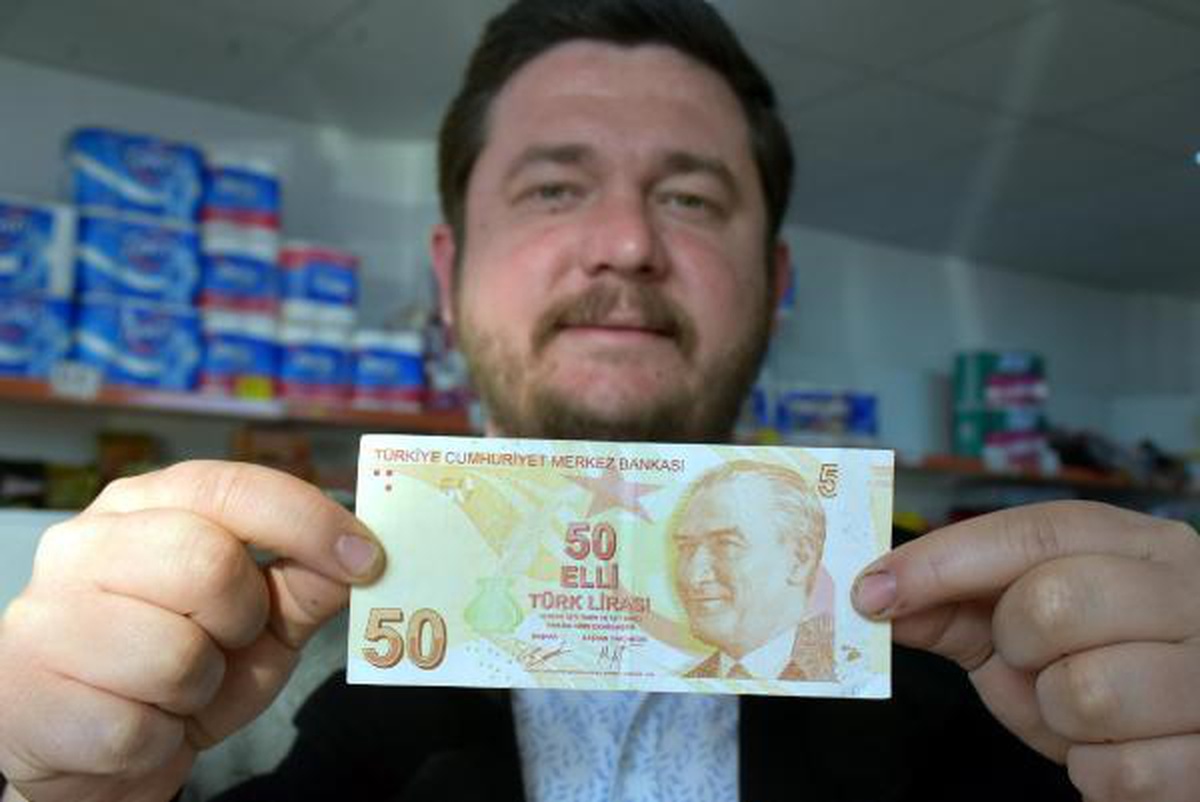 Hatalı basım 50 liralık banknotu satışa çıkardı - Haberler