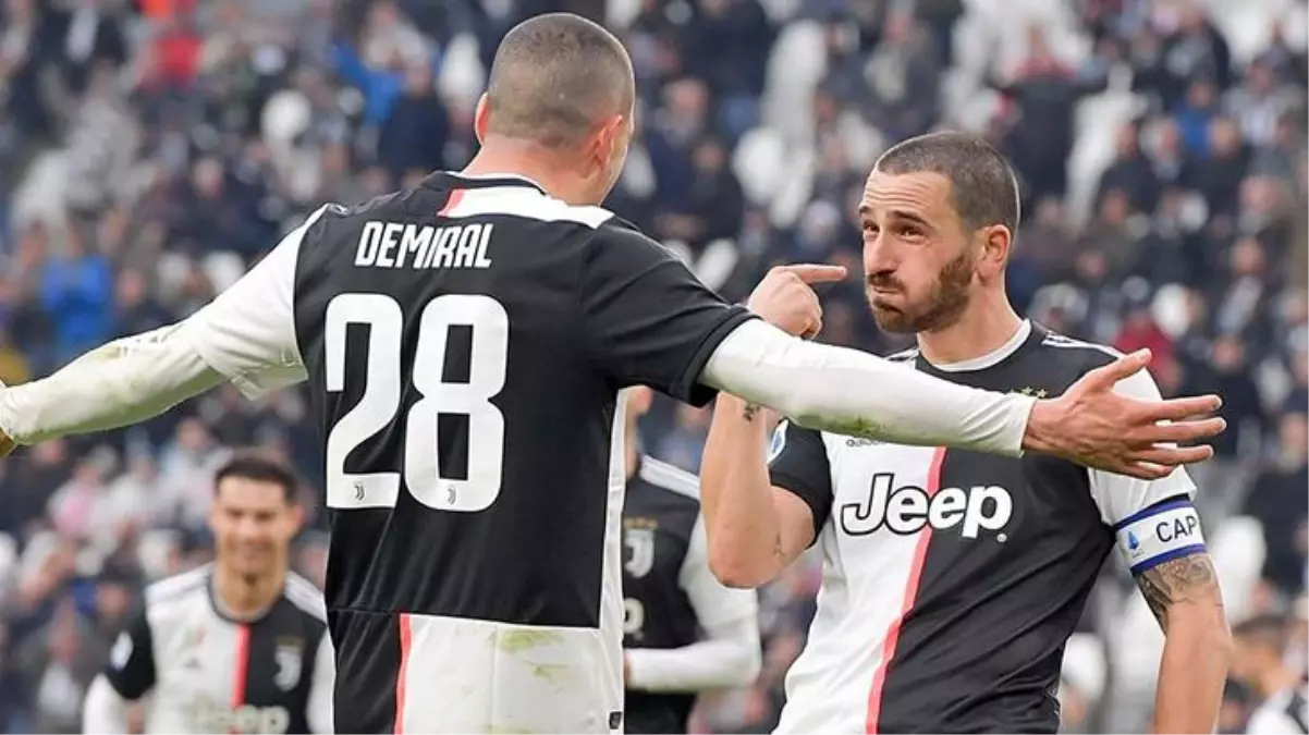 Juventus'ta Bonucci, Merih Demiral'la ilgili övgü dolu ...