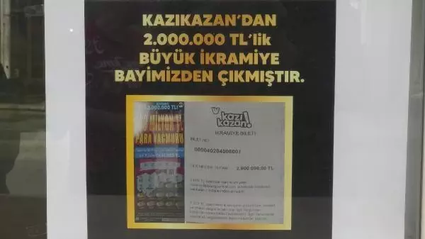 Son dakika haberi | AYDIN 'Kazı Kazan Para Yağmuru'nda Aydınlı gence 2 milyon liralık büyük ikramiye Son dakika haberi | AYDIN 'Kazı Kazan Para Yağmuru'nda Aydınlı gence 2 milyon liralık büyük ikramiye
