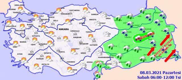 Meteoroloji'den İstanbul dahil 19 il için sarı uyarı Meteoroloji'den İstanbul dahil 19 il için sarı uyarı