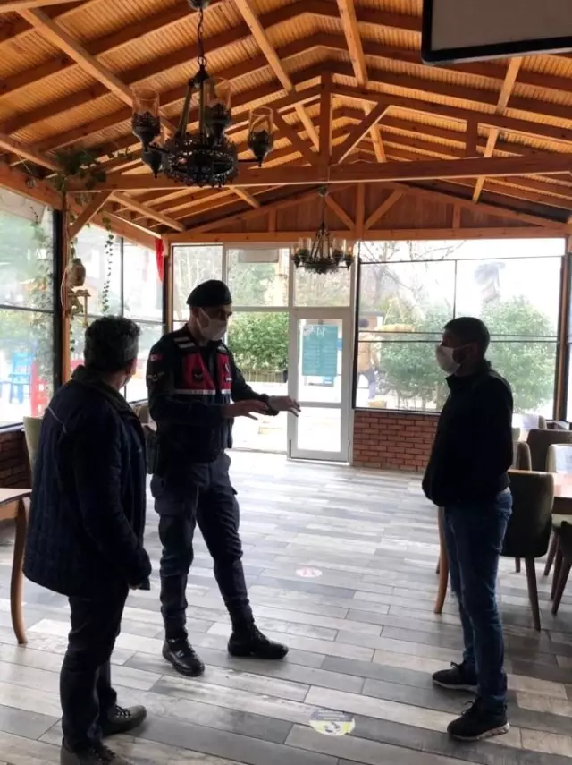 Mihalgazi'de Korona virüs denetimi