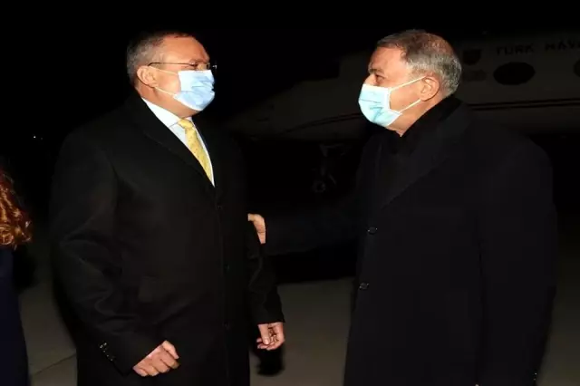 Milli Savunma Bakanı Akar Romanya'ya gitti Milli Savunma Bakanı Akar Romanya'ya gitti