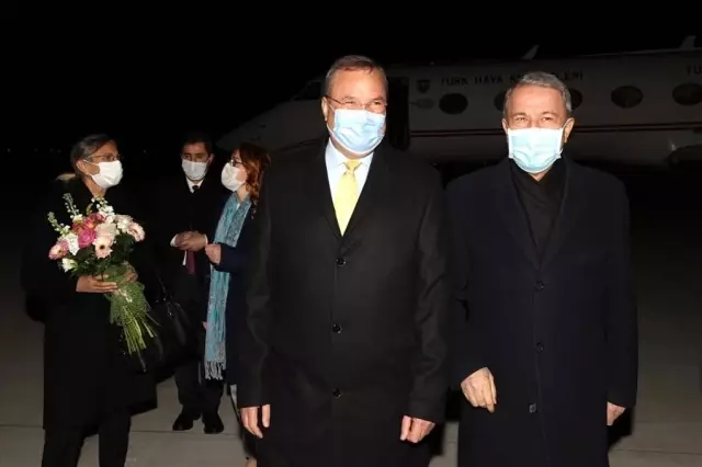 Milli Savunma Bakanı Akar Romanya'ya gitti Milli Savunma Bakanı Akar Romanya'ya gitti