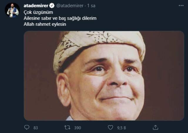 Rasim Öztekin'in vefatı siyaset, sanat ve iş dünyasını yasa yoğdu Rasim Öztekin'in vefatı siyaset, sanat ve iş dünyasını yasa yoğdu