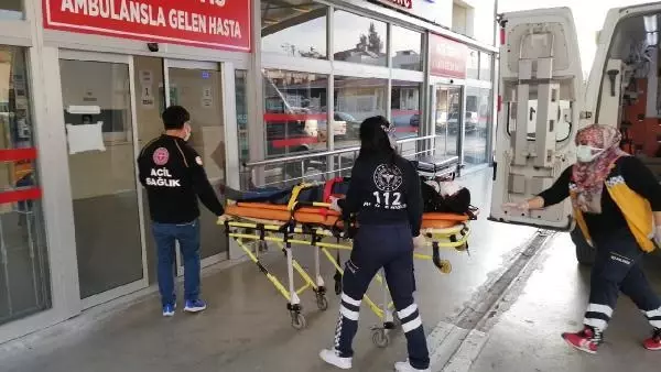 Son dakika... Sokak köpeğine çarpan motosikletli yaralandı; köpek öldü
