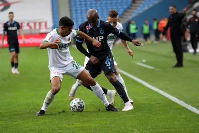 Süper Lig: Trabzonspor: 1 - Aytemiz Alanyaspor: 3 (Maç sonucu) Süper Lig: Trabzonspor: 1 - Aytemiz Alanyaspor: 3 (Maç sonucu)