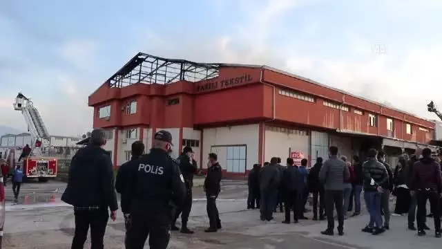Son dakika haber! Tekstil fabrikasında çıkan yangın söndürüldü Son dakika haber! Tekstil fabrikasında çıkan yangın söndürüldü