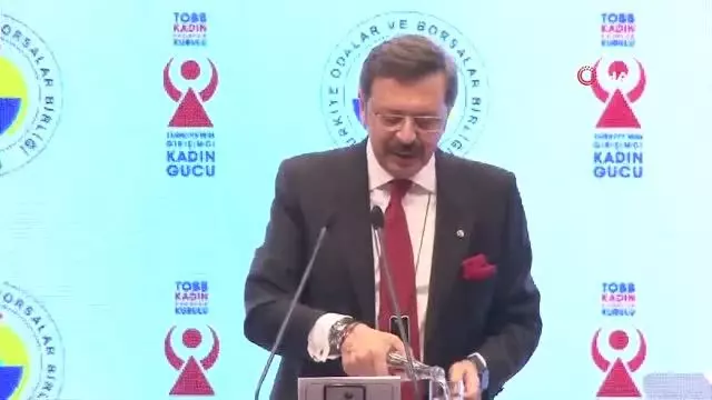 TOBB Başkanı Hisarcıklıoğlu: Kadına şiddetin hiçbir dinde, ırkta, görüşte ve dilde yeri yoktur