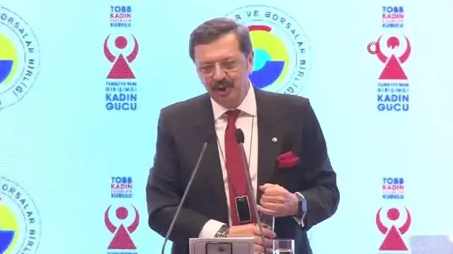 TOBB Başkanı Hisarcıklıoğlu: Kadına şiddetin hiçbir dinde, ırkta, görüşte ve dilde yeri yoktur