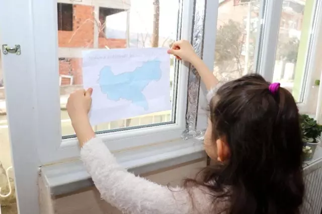 Vali amcalarının çağrısına destek oldular, haritanın rengini değiştirdiler Vali amcalarının çağrısına destek oldular, haritanın rengini değiştirdiler