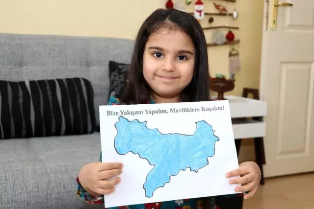 Vali amcalarının çağrısına destek oldular, haritanın rengini değiştirdiler Vali amcalarının çağrısına destek oldular, haritanın rengini değiştirdiler