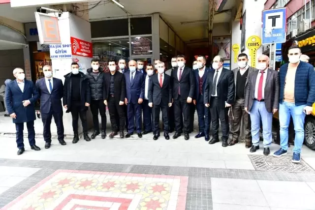 Başkan Çınar, MHP'liler ile bir araya geldi Başkan Çınar, MHP'liler ile bir araya geldi