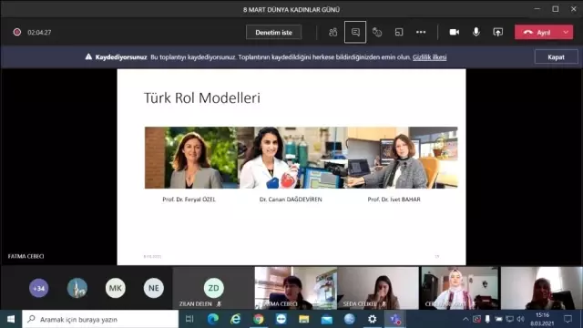 Bayburt Üniversitesinden Kadınlar Günü etkinliği Bayburt Üniversitesinden Kadınlar Günü etkinliği