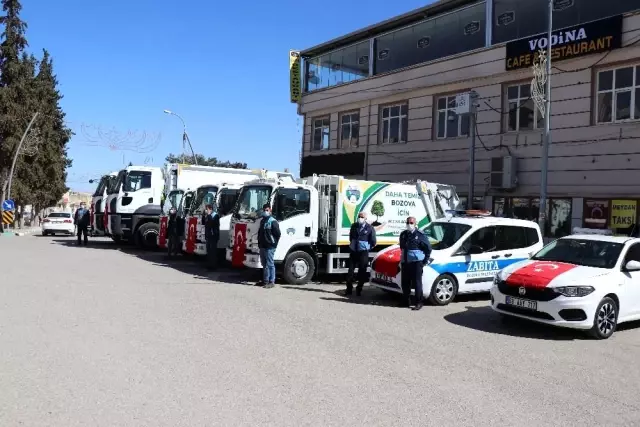 Bozova'da araç filosu güçlendirildi Bozova'da araç filosu güçlendirildi