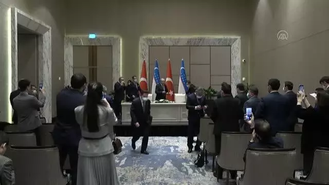 Son dakika... Özbekistan Dışişleri Bakanı Abdulaziz Kamilov, Çavuşoğlu ile ortak basın toplantısı düzenledi Açıklaması Son dakika... Özbekistan Dışişleri Bakanı Abdulaziz Kamilov, Çavuşoğlu ile ortak basın toplantısı düzenledi Açıklaması