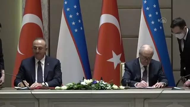 Son dakika... Özbekistan Dışişleri Bakanı Abdulaziz Kamilov, Çavuşoğlu ile ortak basın toplantısı düzenledi Açıklaması Son dakika... Özbekistan Dışişleri Bakanı Abdulaziz Kamilov, Çavuşoğlu ile ortak basın toplantısı düzenledi Açıklaması
