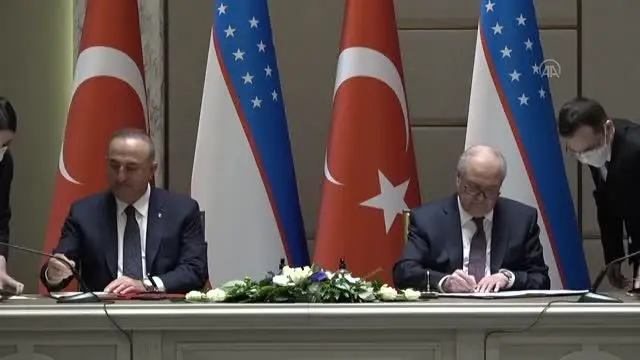 Son dakika... Özbekistan Dışişleri Bakanı Abdulaziz Kamilov, Çavuşoğlu ile ortak basın toplantısı düzenledi Açıklaması Son dakika... Özbekistan Dışişleri Bakanı Abdulaziz Kamilov, Çavuşoğlu ile ortak basın toplantısı düzenledi Açıklaması