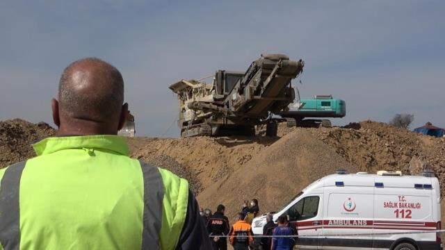 Kahreden olay! Operatör, izne ayrılacağı gün taş kırma makinesine düşerek can verdi