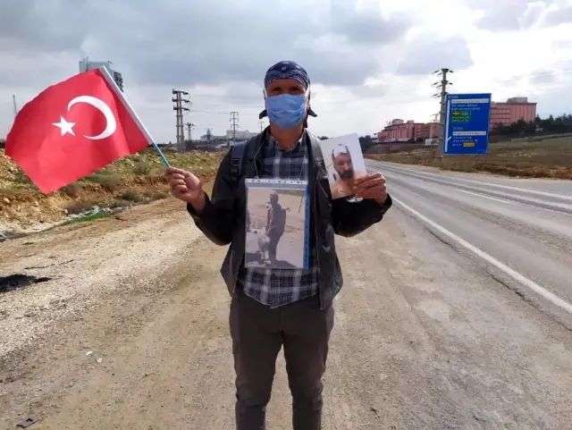 Kardeşinin gerçek katilinin tutuklanmadığı iddiasıyla Ankara'ya yürüyüş başlattı