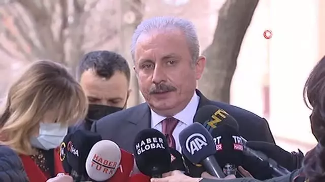 TBMM Başkanı Mustafa Şentop'tan yorum TBMM Başkanı Mustafa Şentop'tan yorum