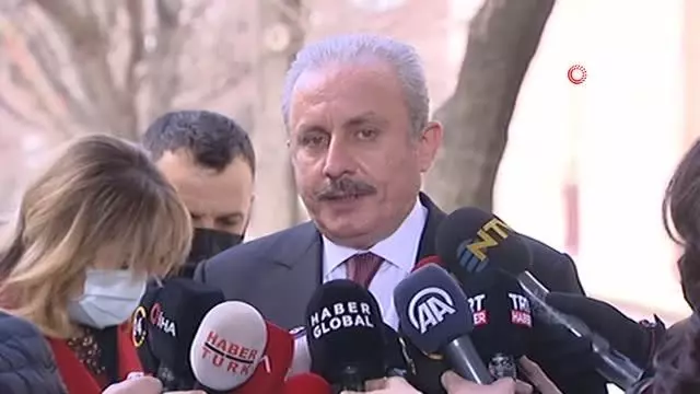 TBMM Başkanı Mustafa Şentop'tan yorum TBMM Başkanı Mustafa Şentop'tan yorum