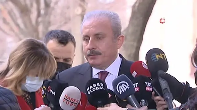 TBMM Başkanı Mustafa Şentop'tan yorum TBMM Başkanı Mustafa Şentop'tan yorum