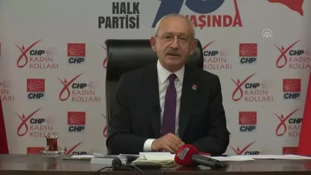 (TEKRAR) ANKARA - CHP Genel Başkanı Kılıçdaroğlu, 7 bölgeden emekçi kadınlarla buluştu (TEKRAR) ANKARA - CHP Genel Başkanı Kılıçdaroğlu, 7 bölgeden emekçi kadınlarla buluştu