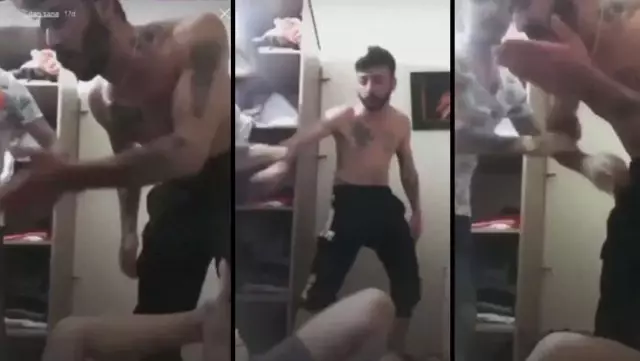 Ümitcan Uygun'un arkadaşı Gökhan Özbolat canlı yayında genç kızı tekme tokat dövdü Ümitcan Uygun'un arkadaşı Gökhan Özbolat canlı yayında genç kızı tekme tokat dövdü